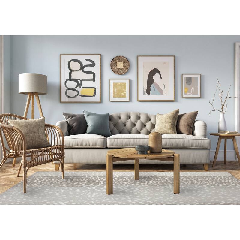 Fawn Taupe/ Brown Animal Print Area Rug By Kavka Designs