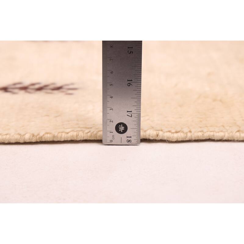 ECARPETGALLERY Hand-knotted Pak Finest Marrakesh Cream Wool Rug - 8'4 x 9'8