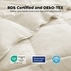 preview thumbnail 40 of 82, All Season Lightweight & Medium Weight White Goose Feather Down Comforter Duvet Insert