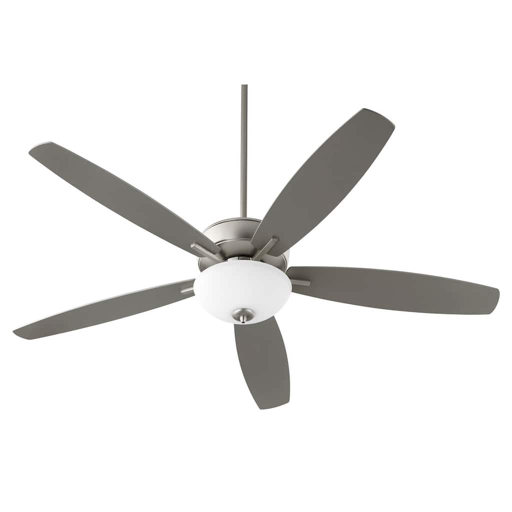 Quorum International Breeze 60" 5 Blade LED Ceiling Fan with Wall