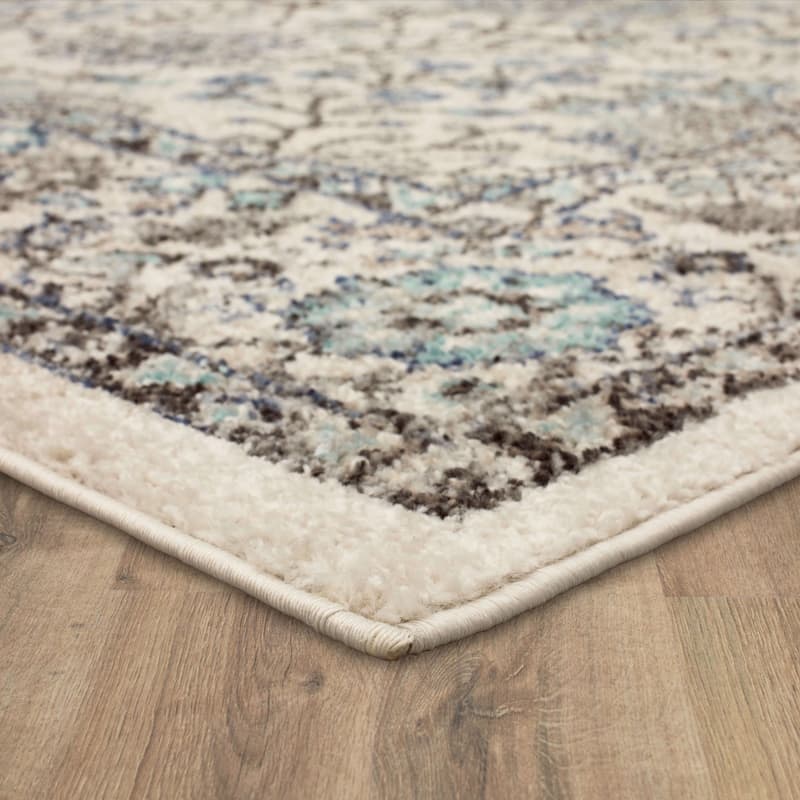 Mohawk Home Bonilla Floral Ornamental Area Rug