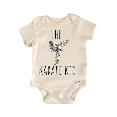 Karate Martial Arts Black Belt - Baby Boy Girl Clothes Infant Bodysuit Funny Cute