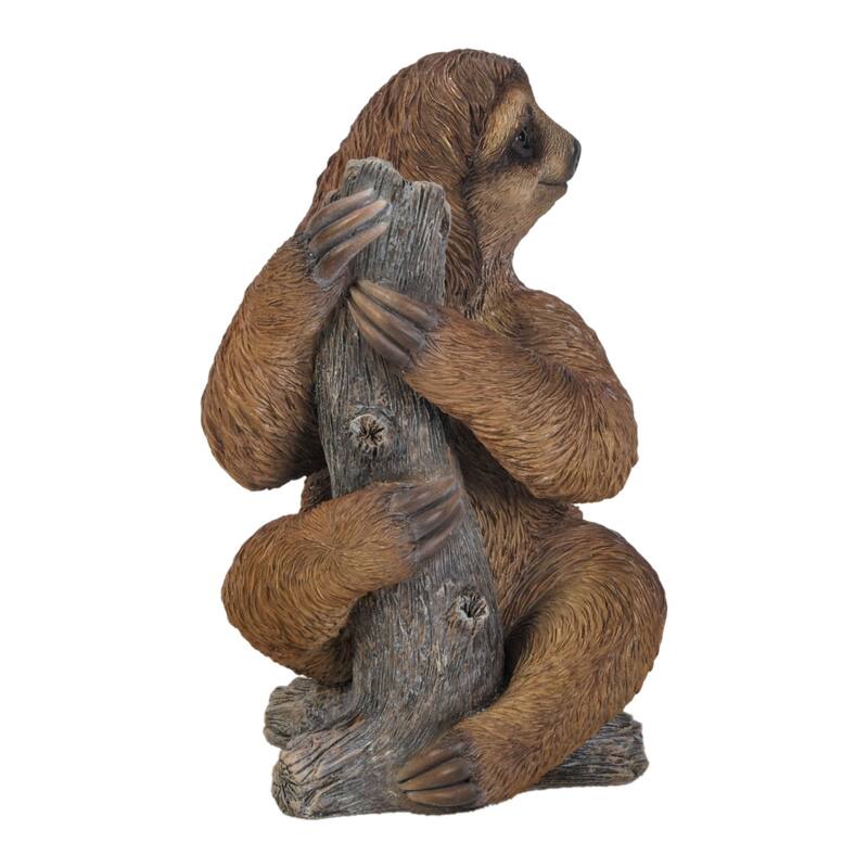 6.5" Pet Sloth Outdoor Garden Statue
