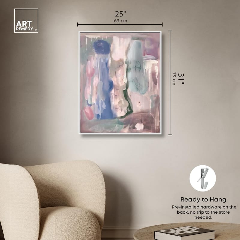 Silk and Satin II Canvas by Art Remedy