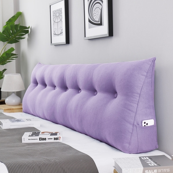 WOWMAX Bed Rest Wedge Reading Pillow Headboard Back Support Cushion On Sale Bed Bath Beyond 34483743