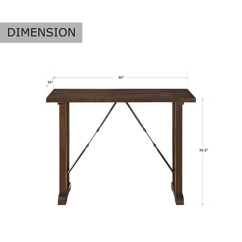 Oriole 3-Piece Counter Height Dinette Set