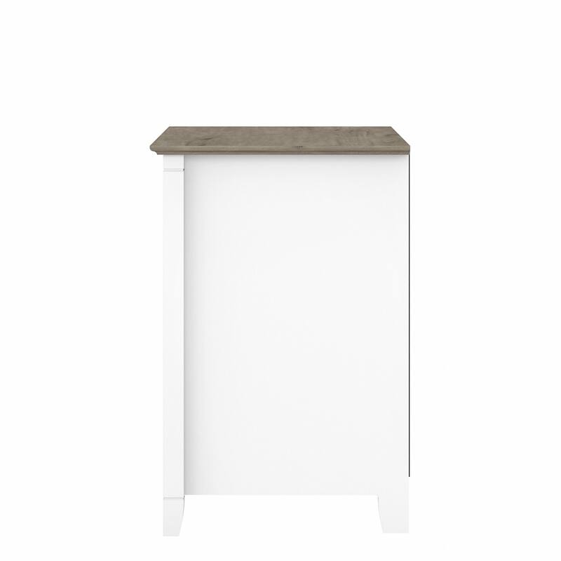 Key West Secretary Desk with Storage Cabinet by Bush Furniture