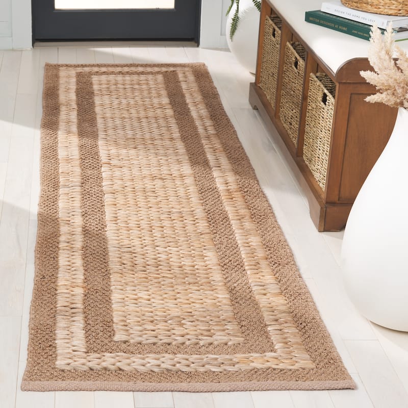 SAFAVIEH Handmade Natural Fiber Sariah Casual Jute Rug