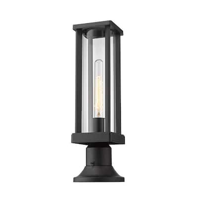 Z-Lite Glenwood 16" Tall Outdoor Pier Mount Post Light