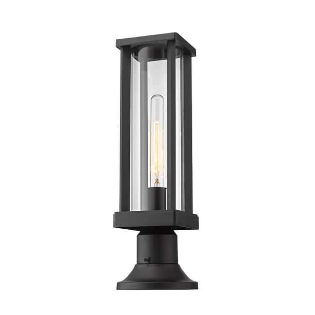 Z-Lite Glenwood 16" Tall Outdoor Pier Mount Post Light