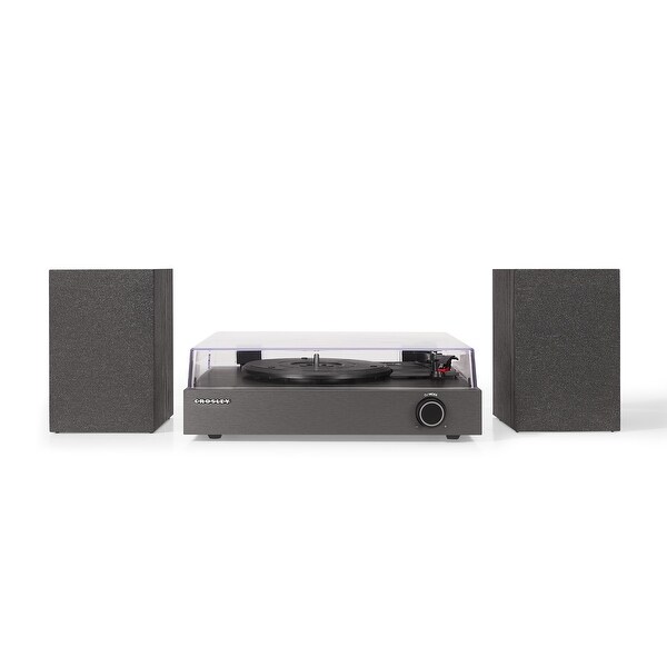 Crosley Zane Record Player With Speakers - On Sale - Bed Bath