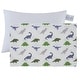 preview thumbnail 1 of 14, 100% Cotton Toddler Pillow & Pillowcase 13"x18" Dinosaur