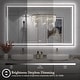 preview thumbnail 4 of 72, LED Bathroom Mirror with UL Listed, High Brightness, Anti-Fog, 3 Color Temperature, Dimmable
