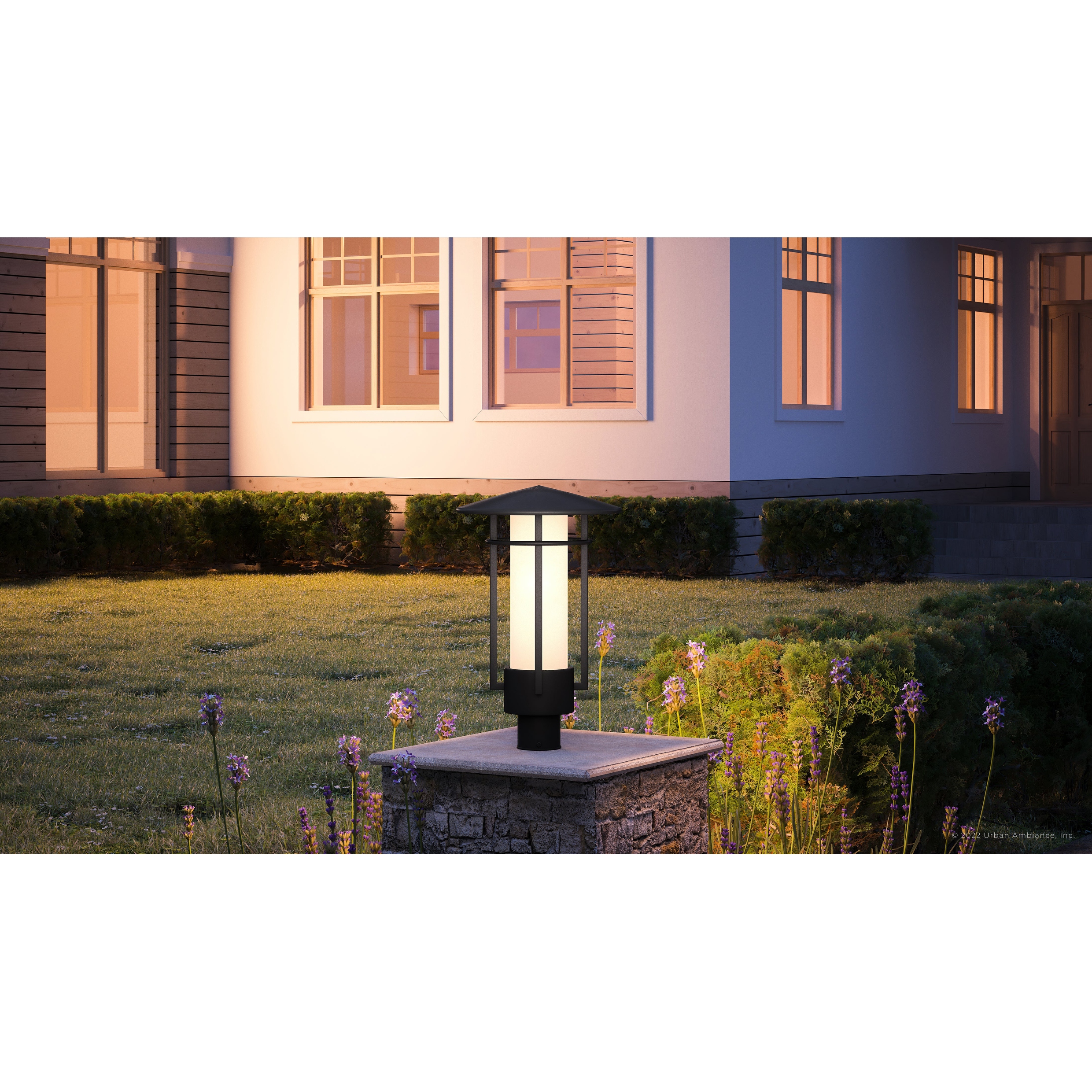 Mid century post light cheap