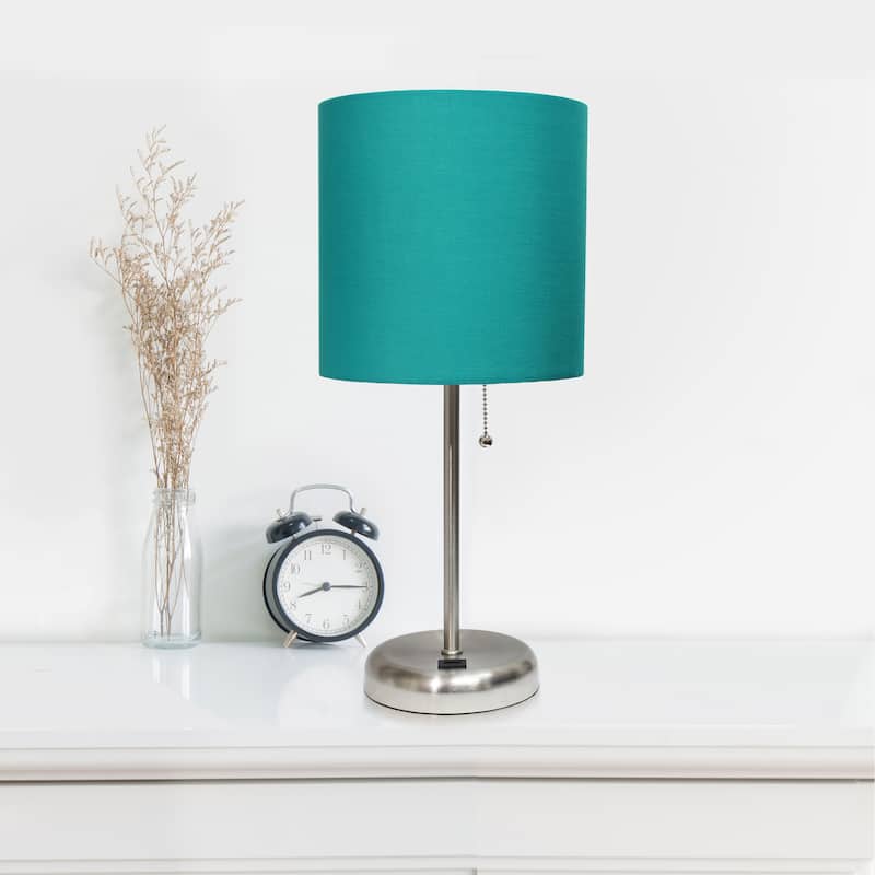 Simple Designs 19.5" Desk Lamp with Feit LED Bulb Included - 19.50