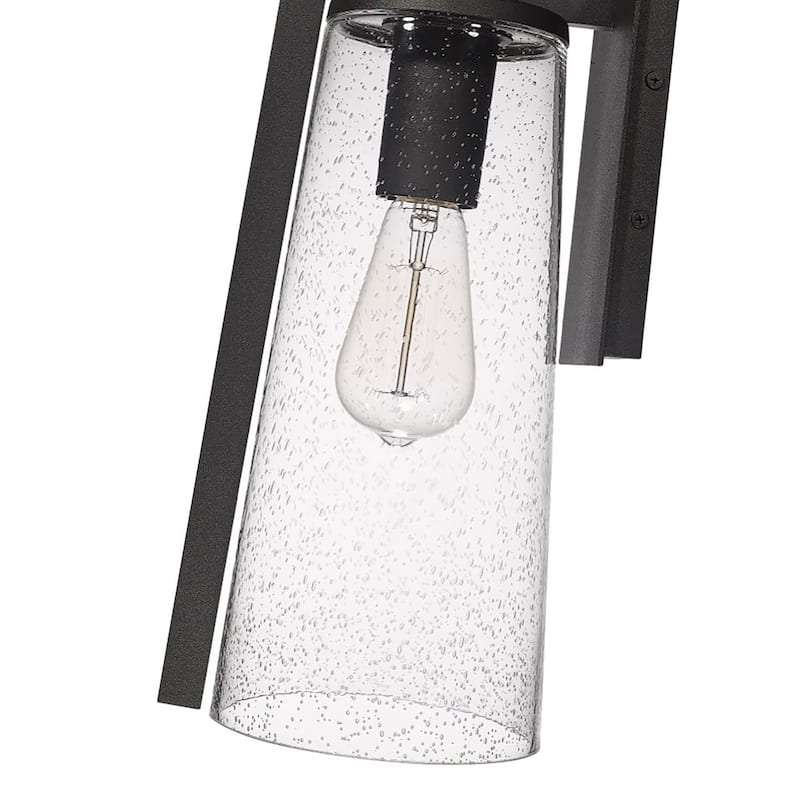 Artcraft Portofino - 1-Light Outdoor Wall Light - Black