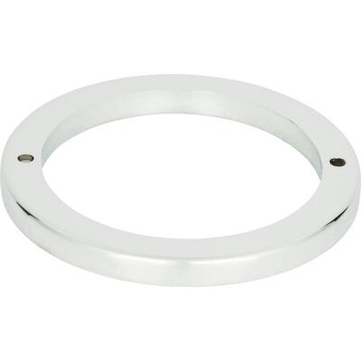 Atlas Homewares Tableau 3-3/8 Inch Diameter Cabinet Pull Backplate