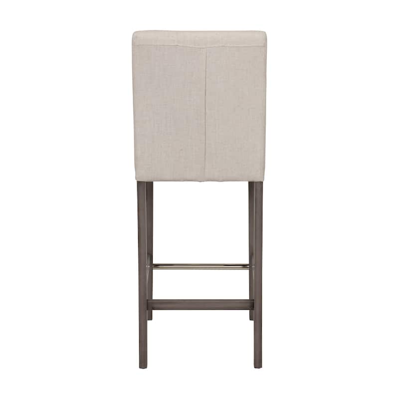 Leila Upholstered 31" Bar Height Barstool