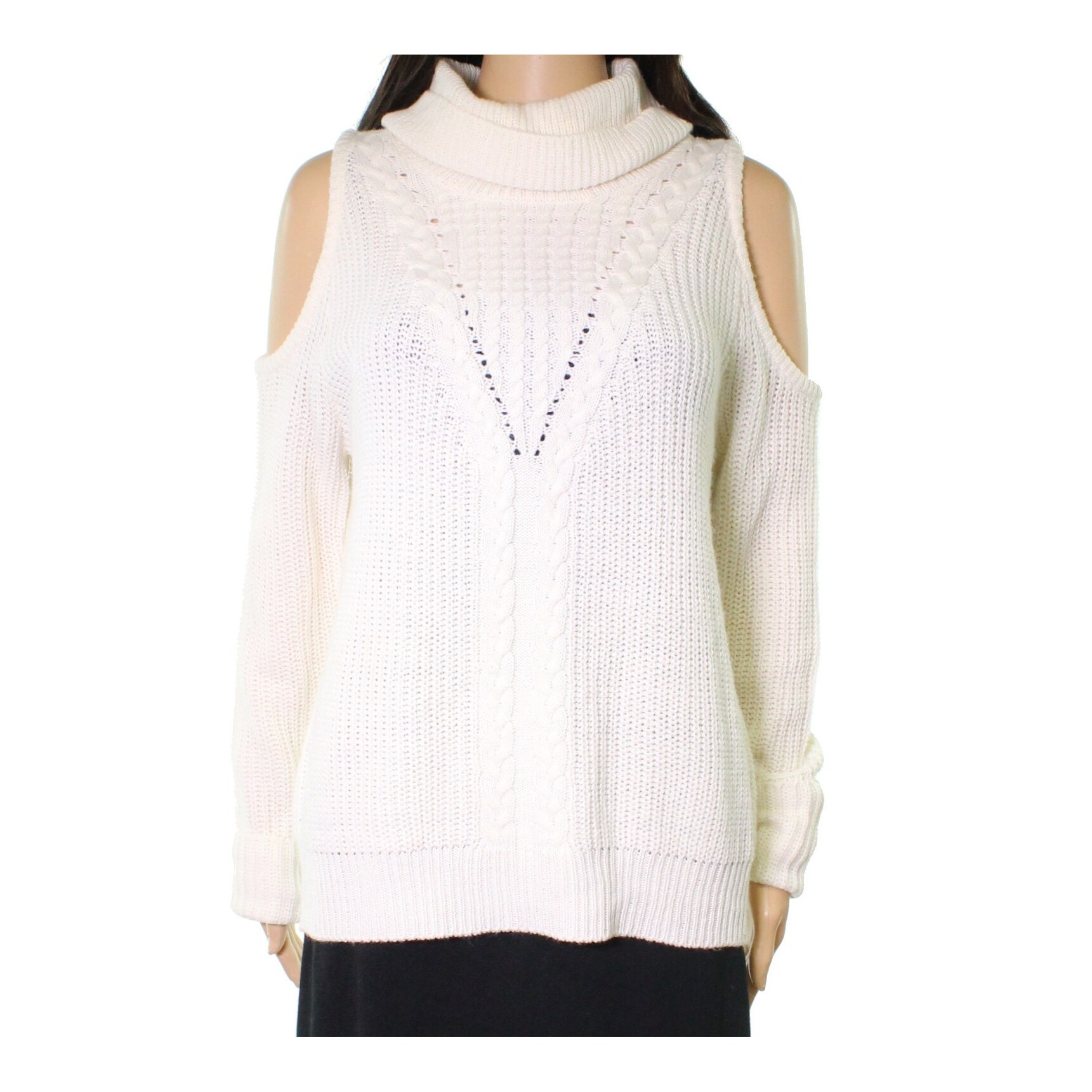 ivory turtleneck sweater