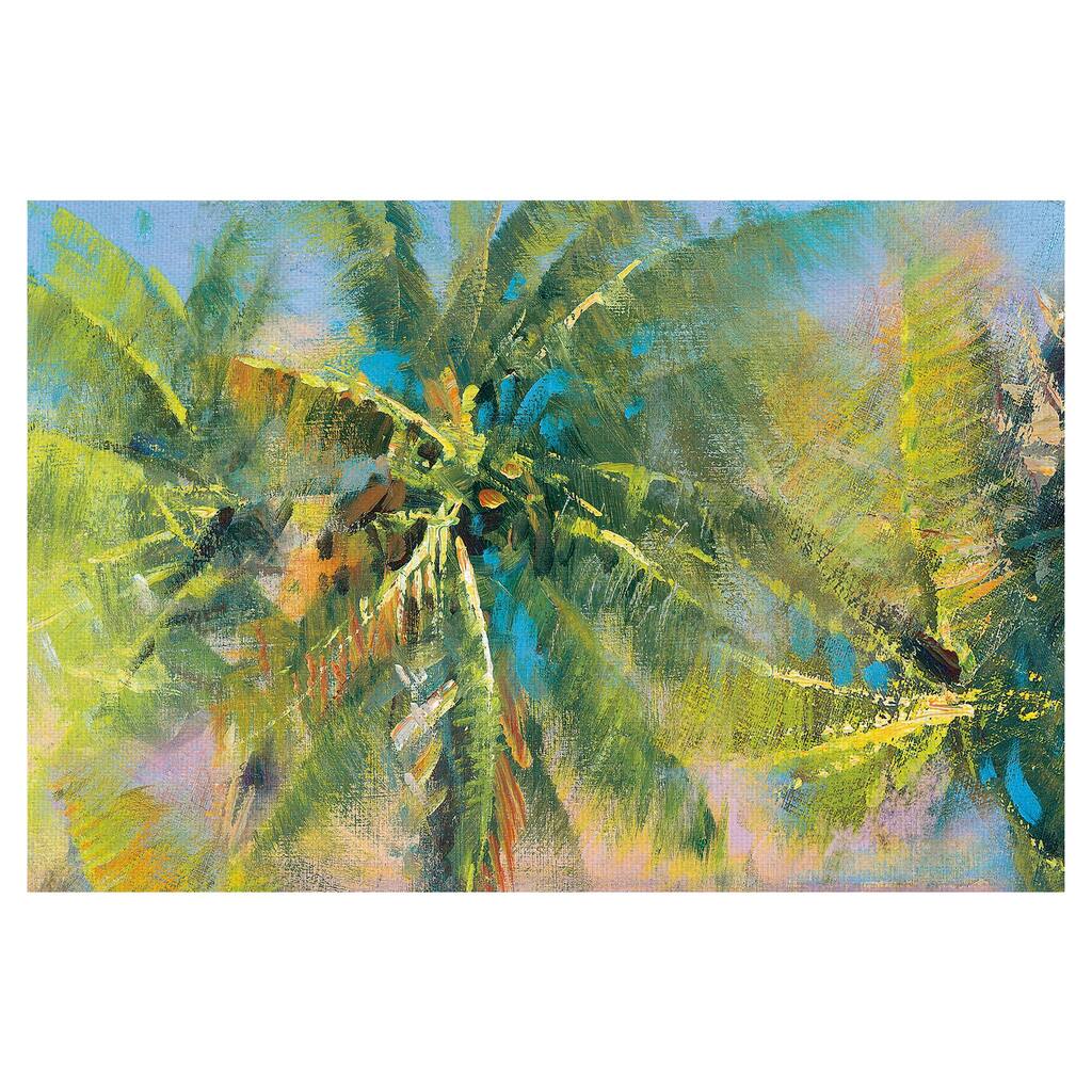 Palm Collage by Paul Mathenia Canvas Art Print