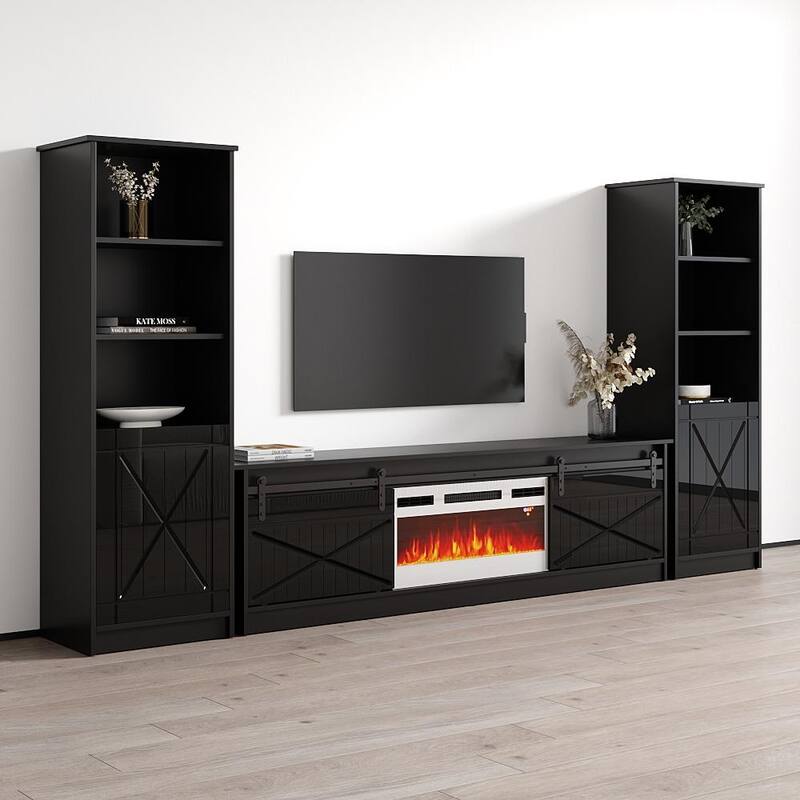 Granero WH-EF Fireplace Entertainment Center