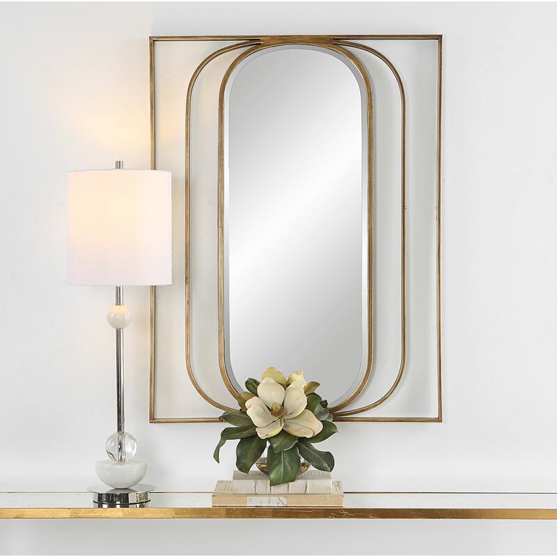 Uttermost 09897 Replicate 30" W x 40" H Rectangular Framed Bathroom