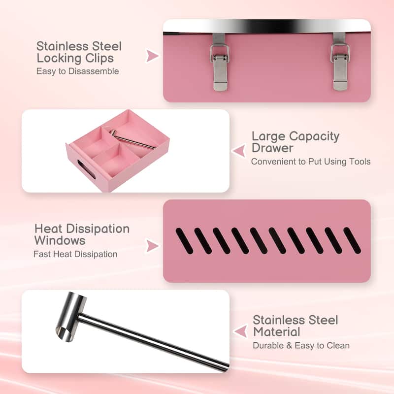 980W Commercial Cotton Candy Machine