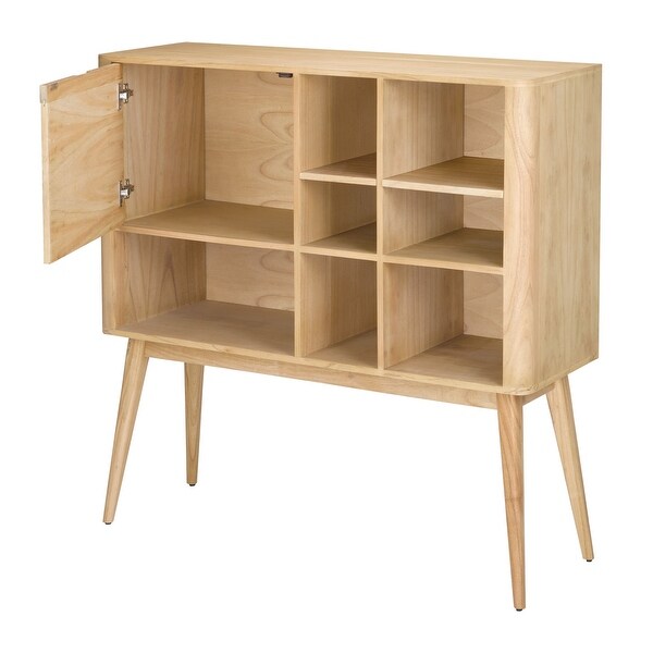 Elk Home 150-003 Retro Wooden Book Rack - Savannah Natural