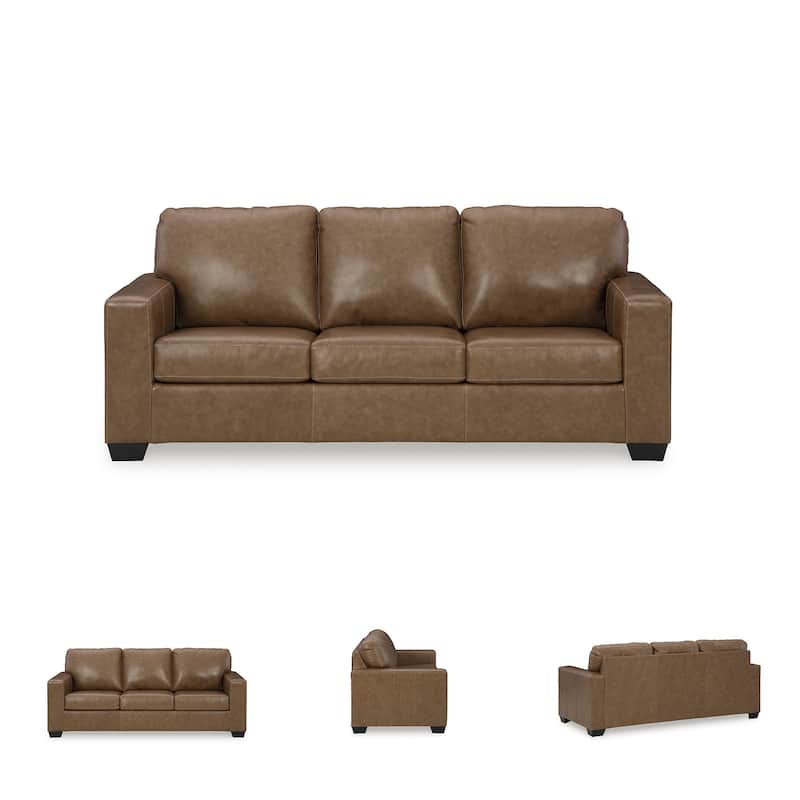 Signature Design by Ashley Bolsena Caramel Sofa - 85"W x 38"D x 36"H