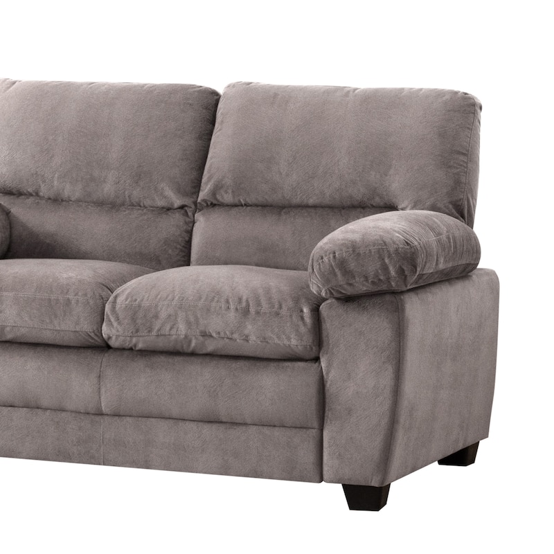 Andres Contemporary Upholstered Living Room Loveseat