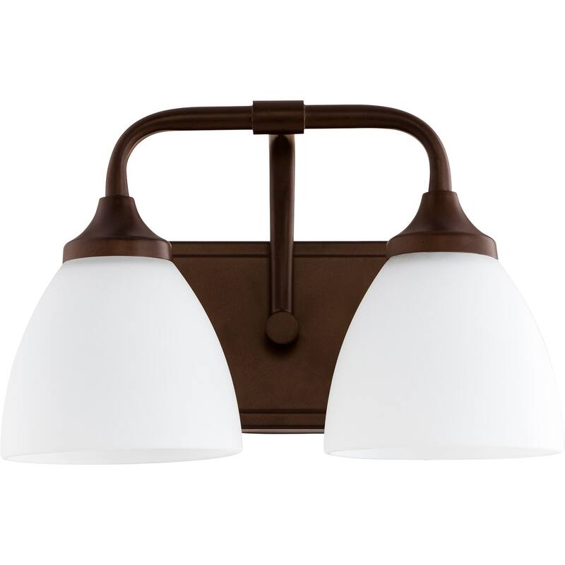 Quorum International Enclave 2 Light 13" Wide Bathroom Vanity Light
