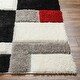 preview thumbnail 3 of 10, Livabliss Bologna Colorblock Geometric Plush Area Rug