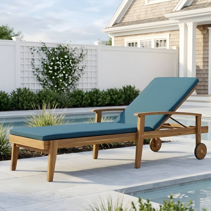 Elegant Rosewood Adjustable Recliner Chair Durable Hardwood