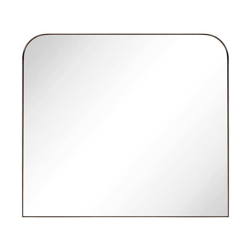 TEHOME Decole Arch Metal Wall Mirror