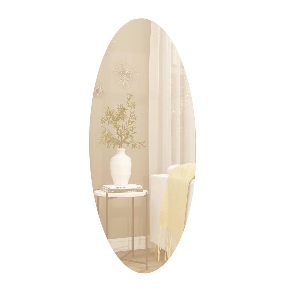 Wood Star Large Wall Mirror - White or Black - Roche River Decor