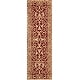 preview thumbnail 30 of 128, Safavieh Hand-hooked Chelsea Cherrelle Country Oriental Wool Rug 2' 6" x 10' - Burgundy - Runner
