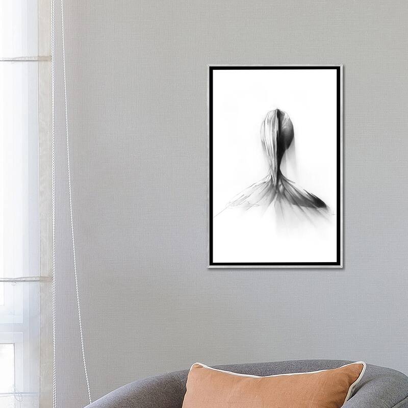 iCanvas "Sperm Whale" by Alexis Marcou Framed