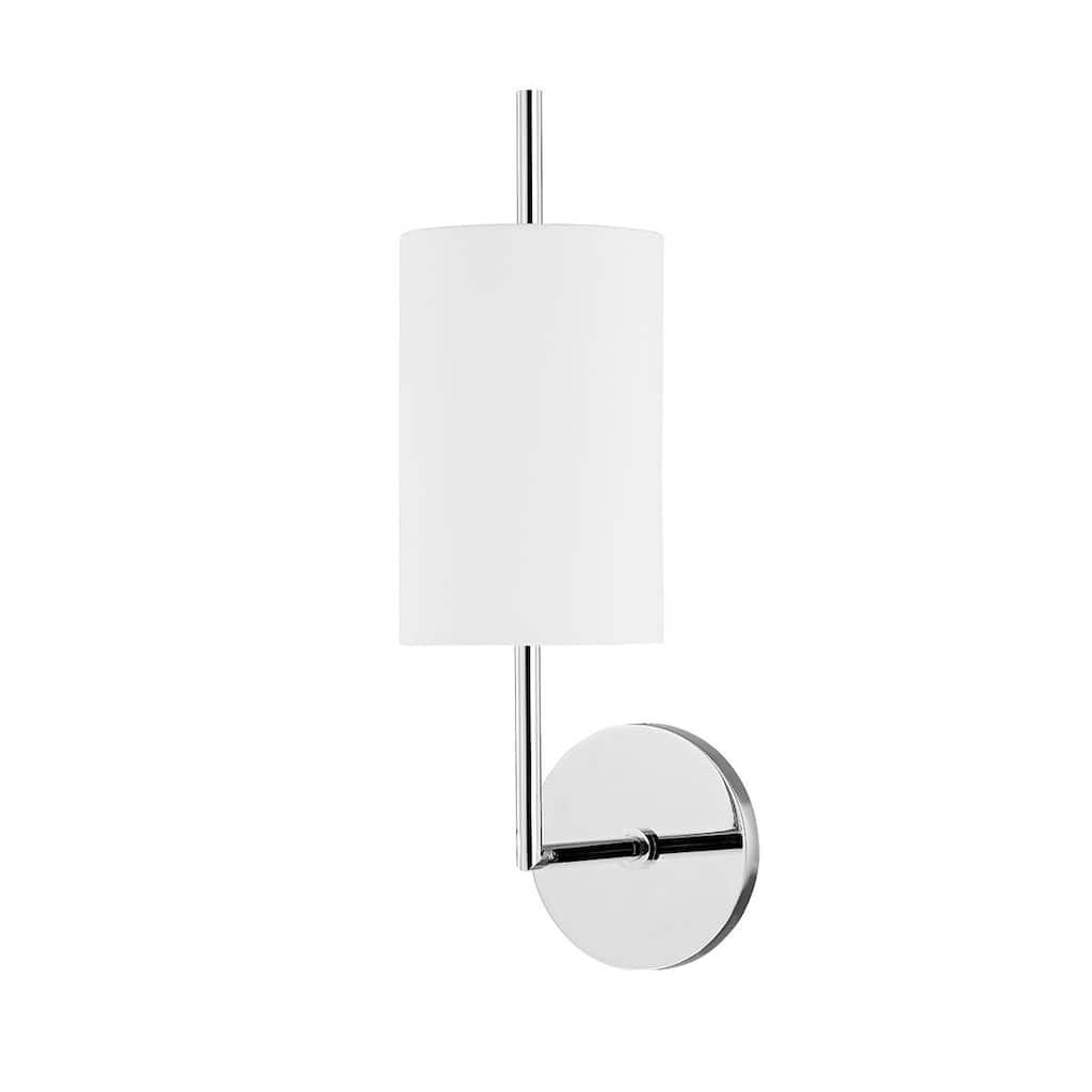 Mitzi By Hudson Valley Molly 1 Light Wall Sconce Polished Nickel