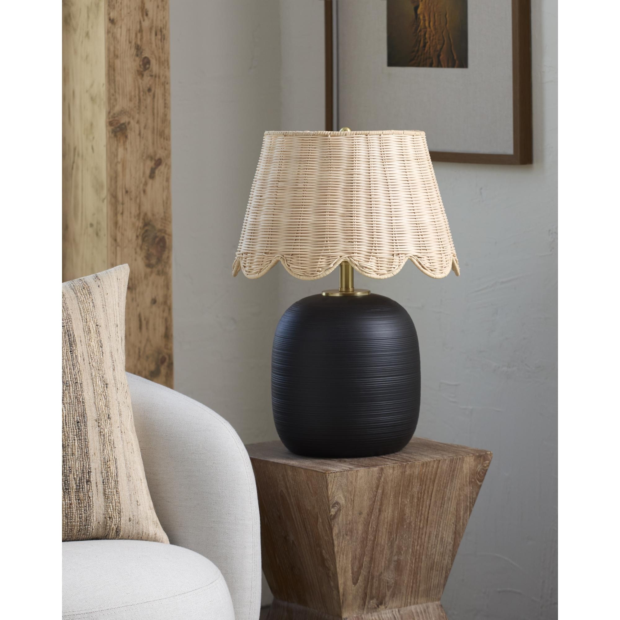 Livabliss Caliah Traditional Accent Table Lamp - 22"H x 15"W x 15"D