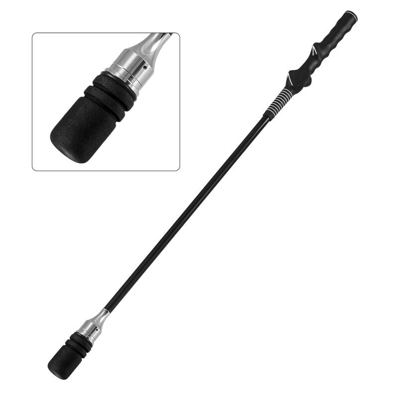 Gymax Golf Swing Trainer Click Stick Swing Training Aid for Speed