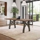 preview thumbnail 5 of 9, Amisco Sierra Solid Wood Extendable Table