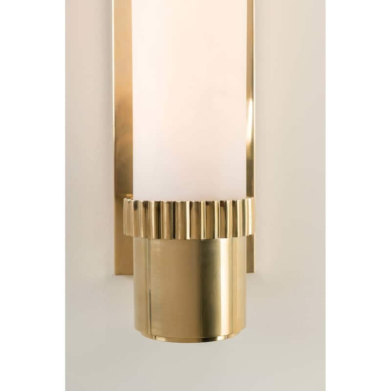 Hudson Valley Lighting Argon Single Light 15" Tall LED Wall Sconce
