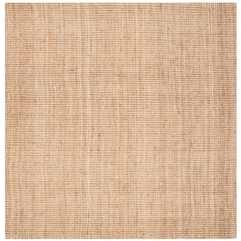 SAFAVIEH Handmade Natural Fiber Bariaa Jute Rug - 9' Square - Natural