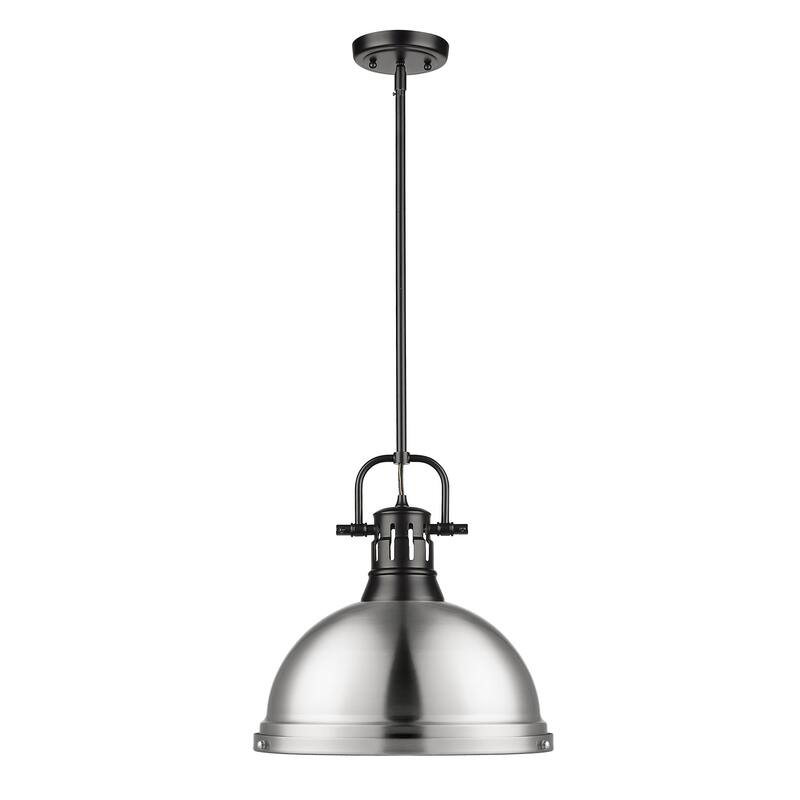 Duncan 1-light Hanging Dome Pendant with Rod