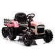 preview thumbnail 41 of 98, 12V Ride-On Farm Vehicle with LED Lights, Remote Control & Music for Kids Pink