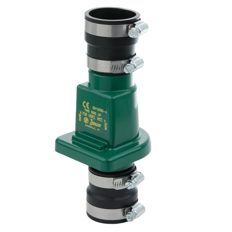 Zoeller 1-1/4" or 1-1/2" PVC Check Valve with Slip Unions