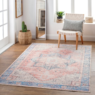 Artistic Weavers Nilufer Traditional Medallion Machine Washable Area Rug