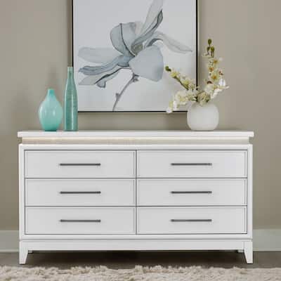 Liberty Furniture Reflections Touch Light Dresser & Optional Mirror