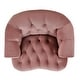 preview thumbnail 8 of 30, La Rosa Velvet Tufted Upholstered Accent Chair