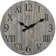 preview thumbnail 9 of 19, FirsTime & Co. Rustic Farmhouse Barn Wood Wall Clock